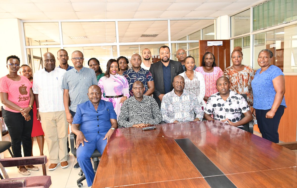 The Principal Secretary state State Department for Tourism - Kenya, Hon. John Ololtuaa , paid a courtesy visit to the Tourism Regulatory Authority Mombasa Regional Office today ahead of the awards ceremony set to take place at PrideInn Paradise Beach Resort. He commended the TRA