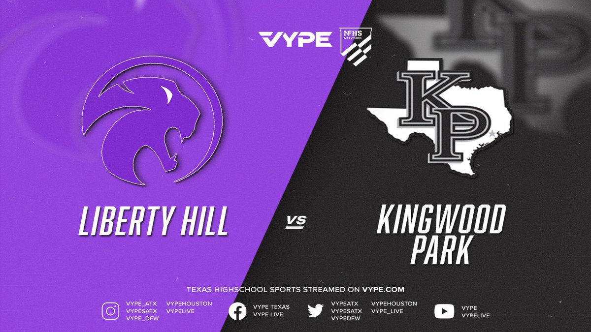 VYPE Live (@vype_live) on Twitter photo 7PM | NFHS - 5A D2 BB State Semifinal G1: Liberty Hill vs. Kingwood Park @vypeatx <a href="/vypehouston/">VYPE Houston</a> <a href="/NFHSNetwork/">NFHS Network</a> <a href="/LibertyHillBB/">LibertyHillBaseball</a> <a href="/LibertyHillHS/">Liberty Hill HS</a> <a href="/HumbleISD_KPHS/">Kingwood Park HS</a> #txhsbb ⚾️📺🎙️
WATCH: vype.com/7pm-nfhs-5a-d2… 7PM | NFHS - 5A D2 BB State Semifinal G1: Liberty Hill vs. Kingwood Park @vypeatx <a href="/vypehouston/">VYPE Houston</a> <a href="/NFHSNetwork/">NFHS Network</a> <a href="/LibertyHillBB/">LibertyHillBaseball</a> <a href="/LibertyHillHS/">Liberty Hill HS</a> <a href="/HumbleISD_KPHS/">Kingwood Park HS</a> #txhsbb ⚾️📺🎙️
WATCH: vype.com/7pm-nfhs-5a-d2…