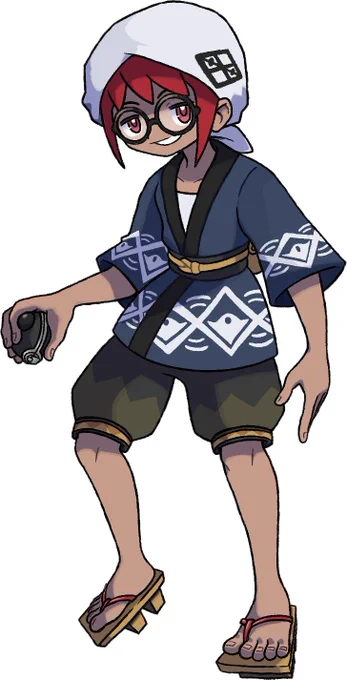 Jum (my legends arceus character lol) reposts because i've got pokemon brain rn