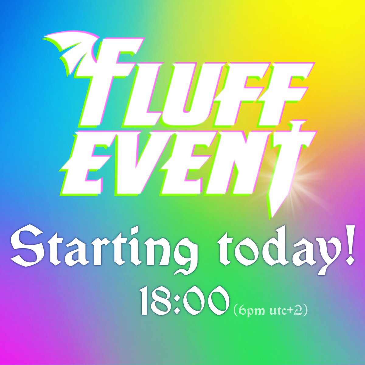 🇫🇷 Le Fluff Event 2025, c'est A 18H SUR TWITCH ! 

Ne ratez pas la vidéo d'opening sur YouTube, avant de partir sur Twitch ! 

🇬🇧 The Fluff Event 2025 is ON TWITCH AT 6 p.m.!

Don't miss the opening video on YouTube, before you go on Twitch!