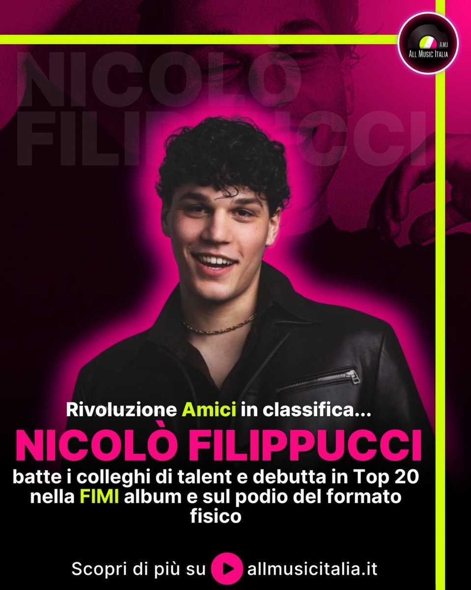 nicolo_updates's tweet photo. 🔹 Post di All Music Italia su IG per Nicolò

#amici24 #NicoloFilippucci https://t.co/FkJBBzeK7F