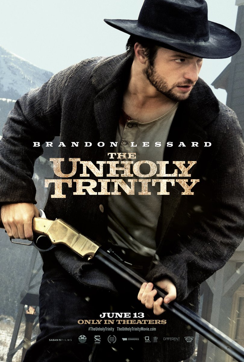 MovieWeb presents exclusive character posters and an image from the movie 'The Unholy Trinity,' starring Pierce Brosnan, Samuel L. Jackson and Brandon Lessard.

The film is set against the turbulent backdrop of 1870s Montana, and it picks up in the moments before the execution of