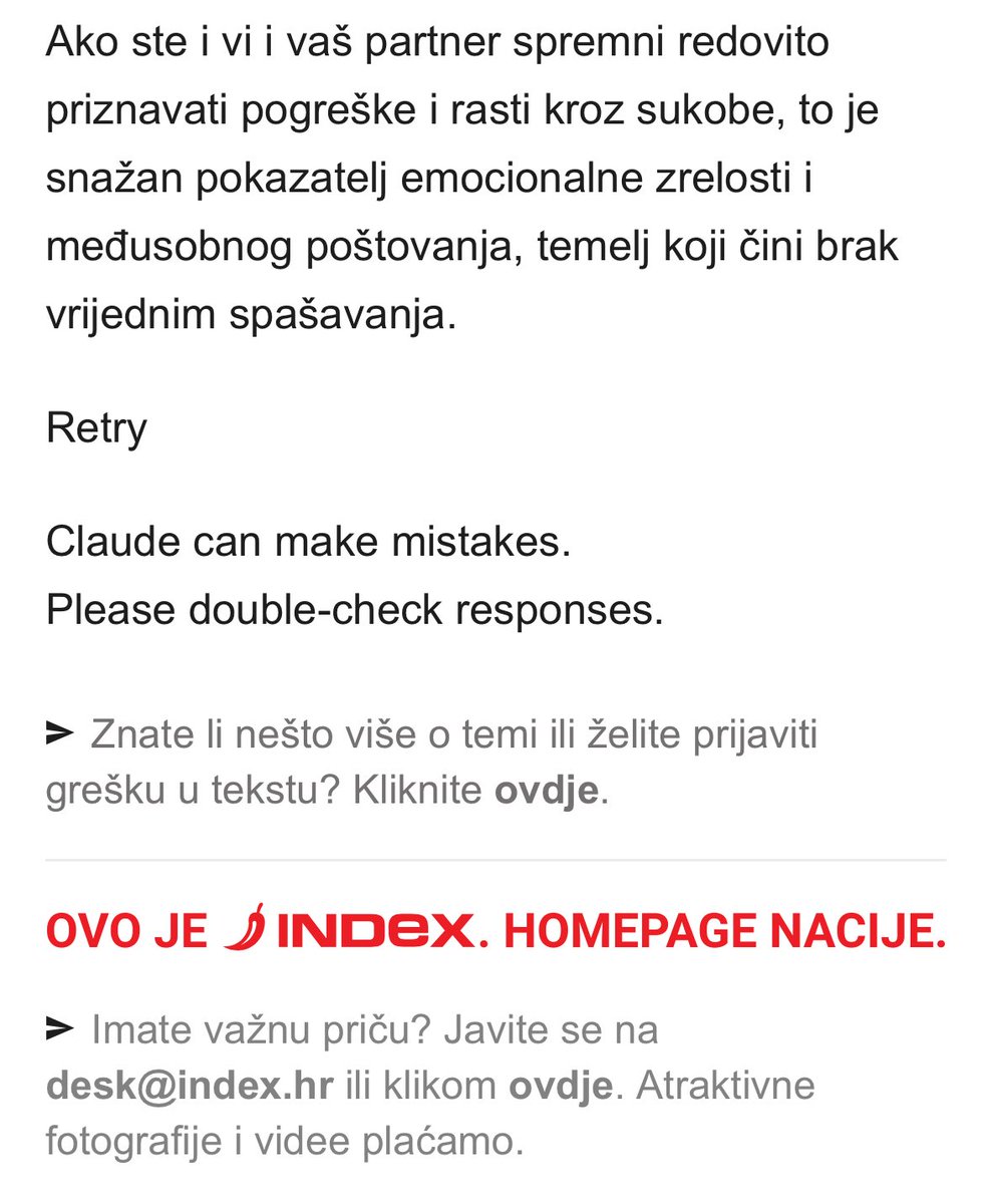 Robert Petković (@ropetko) on Twitter photo “Ovo je AIndex, homepage nacije.”
Pronašao ja, zlatni komentar je by <a href="/luckyisgood/">Visnja Zeljeznjak 🍒</a> “Ovo je AIndex, homepage nacije.”
Pronašao ja, zlatni komentar je by <a href="/luckyisgood/">Visnja Zeljeznjak 🍒</a>