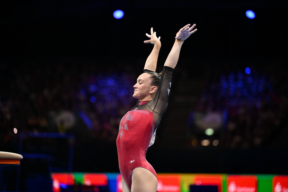 ¡6ª de Europa! 

Laia Font mejora su clasificación y finaliza la final de salto del Campeonato de Europa en una brillante 6ª posición con 13.233 puntos 🙌

¡ENHORABUENA! #TeamESP 🇪🇸 #GAF