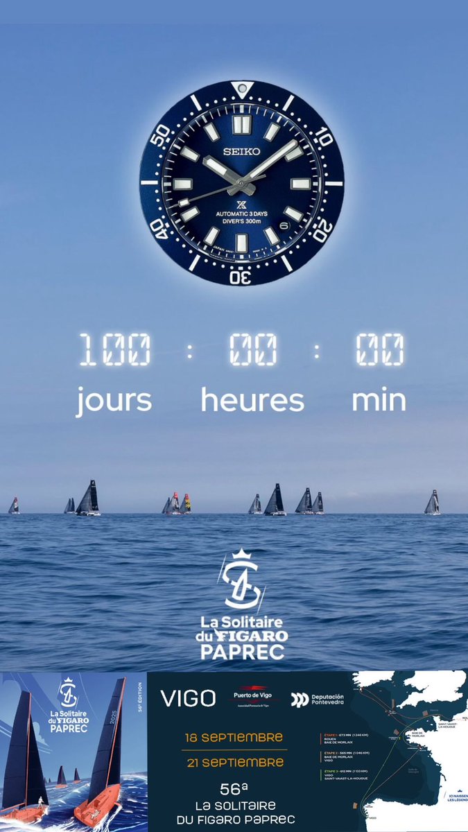 100 días para que comience @LaSolitaire55e con la <a href="/PuertoDeVigo/">Puerto de Vigo</a> <a href="/depo_es/">Deputación Pontevedra</a> y la <a href="/TraslatioFund/">Fundación Traslatio</a>