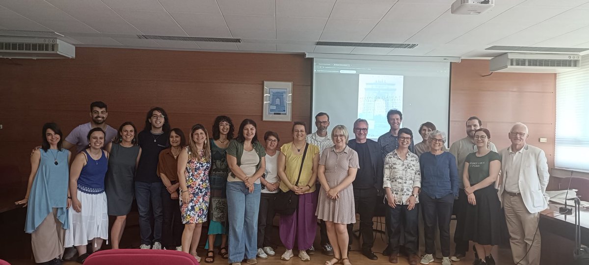 👏👉 Recepción Clásica y Dictaduras Europeas.

Enhorabuena a los participantes.

Mil gracias a la organización del seminario, Rosario López Gregoris, Luis Unceta Gómez y Zoa Alonso Fernández.
