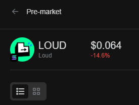 0xCokinha's tweet photo. Pré venda de $LOUD rolando.
Quem conseguir pegar 0.2 SOL vai transformar em $14,400 dólares se bater esse preço kkkkkkkkkkkkk 🤑🤑🤑

@stayloudio vai nos deixar ricos? 🤪🤪

$LOUD @KaitoAI https://t.co/ZuXagO8Ead