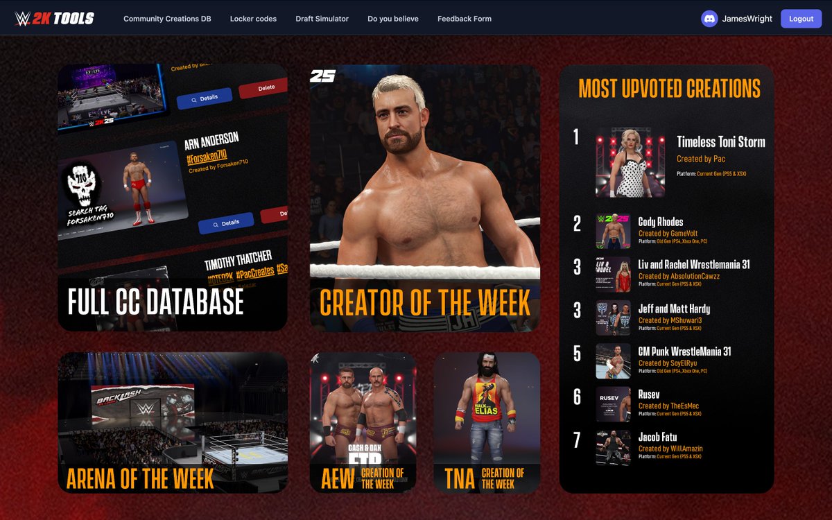 📷 Small preview of what’s coming next week 👀

Rolling out a new landing page for the Community Creations database next week - giving more spotlight to CAWs and creators.

✨ More updates are in the works too!
🔴 Ideas &amp; feedback wanted!
🔁 RTs appreciated!