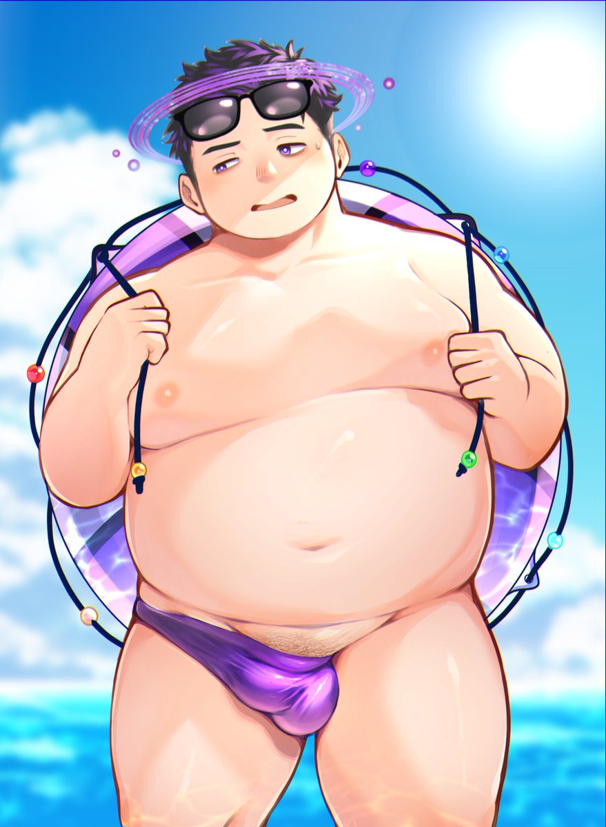 🪐「サモナーさん…こ、これは水着なんですか？」
※非公式絵