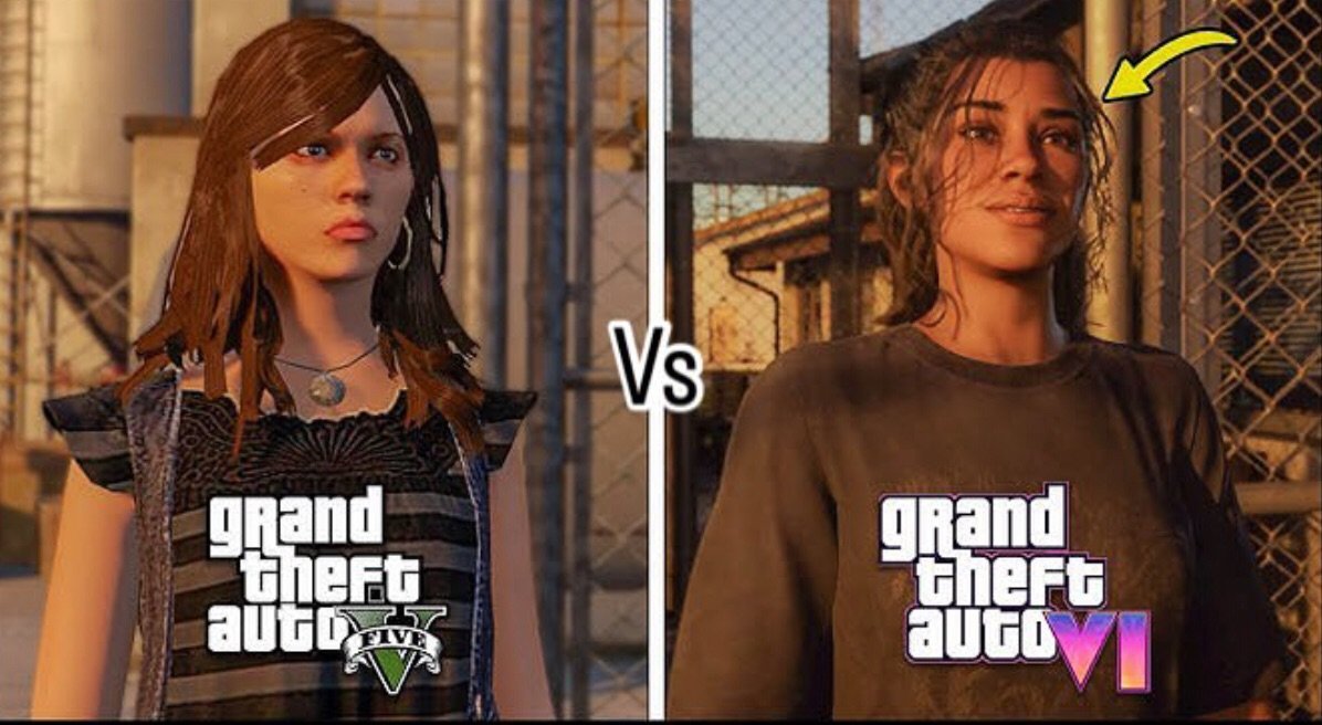 GTA 5 vs. GTA 6 - 12 years apart