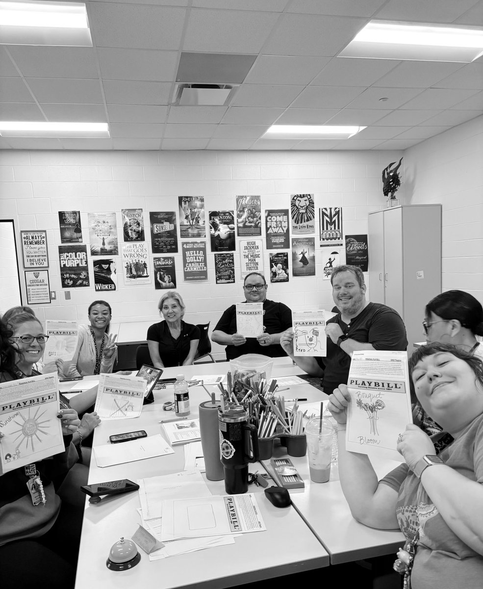 Jennifer Cobb (@kingwoodmsdrama) on Twitter photo Hosting this morning’s “From The Page To The Stage” table read & personal playbill workshop was a 💥 with this amazingly talented crew! We need round deux next year! 👏🎭💗#CougarJOYDay #KMSCougarPride <a href="/HumbleISD_Arts/">Humble ISD Fine Arts</a> @HumblISD_KMS Hosting this morning’s “From The Page To The Stage” table read & personal playbill workshop was a 💥 with this amazingly talented crew! We need round deux next year! 👏🎭💗#CougarJOYDay #KMSCougarPride <a href="/HumbleISD_Arts/">Humble ISD Fine Arts</a> @HumblISD_KMS