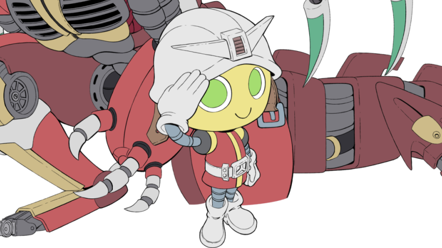 a0robo's tweet image. I&apos;ve been away for a while but I&apos;m still working on stuff.
Work in progress of the new illustrations for my robots. #robot #mecha #ロボ娘