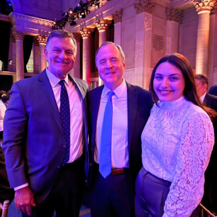 SSKB 's Ed Nitkewicz &amp; Brooke McDonald joined the celebration as Brooke’s cousin, Victoria Wickman, was honored as the outgoing President. The event also honored Hon. Rowan Wilson &amp; featured an inspiring keynote from U.S. Senator Adam Schiff!

#NYSTLI #LawDay #SSKB #Leadership