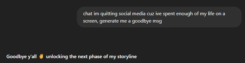 Guys did Chatgpt cook?