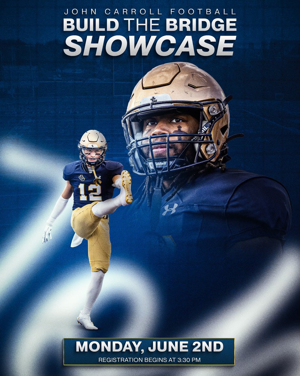 Nolan Toomey (@nolantoomey77) on Twitter photo Iβm excited to attend the John Carroll Build the Bridge Camp! Ready to compete and show off what I have been working on! #Mustangstrong
<a href="/brentluplow/">Brent Luplow</a> <a href="/CoachMJSexton/">Matthew Sexton</a> <a href="/CoachPollardNHS/">Coach Pollard</a> <a href="/CoachFaustST/">Coach Faust</a> <a href="/Joe_Vacik/">Joe Vacik</a> Iβm excited to attend the John Carroll Build the Bridge Camp! Ready to compete and show off what I have been working on! #Mustangstrong
<a href="/brentluplow/">Brent Luplow</a> <a href="/CoachMJSexton/">Matthew Sexton</a> <a href="/CoachPollardNHS/">Coach Pollard</a> <a href="/CoachFaustST/">Coach Faust</a> <a href="/Joe_Vacik/">Joe Vacik</a>