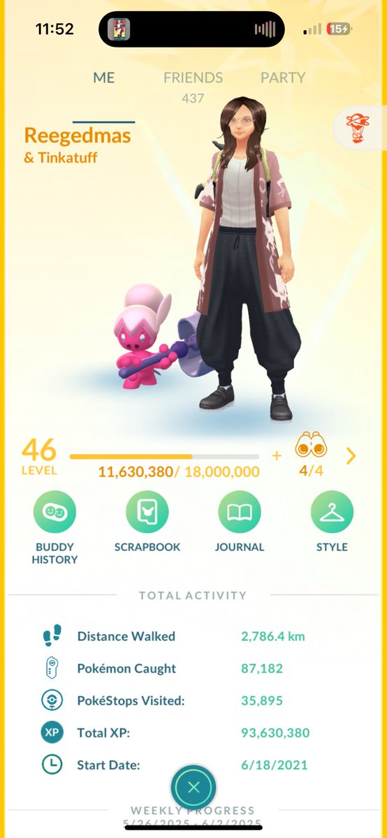 Always playing Pokémon n’ stayin cute