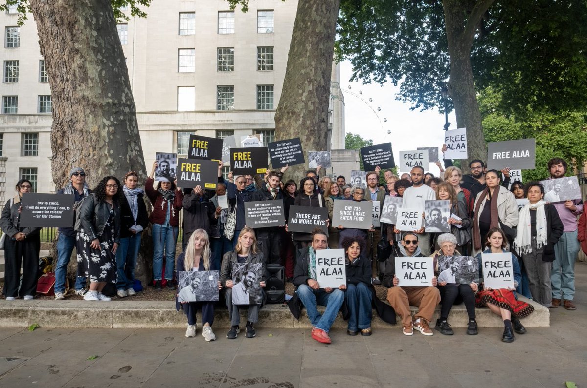 Caabu (@caabu) on Twitter photo Urgent appeal for Alaa Abd el-Fattah and Laila Soueif to Prime Minister <a href="/Keir_Starmer/">Keir Starmer</a> to act immediately
We are gravely concerned for imprisoned British-Egyptian writer and prisoner of conscience Alaa Abd el-Fattah and his mother Laila Soueif caabu.org/news/news/urge… Urgent appeal for Alaa Abd el-Fattah and Laila Soueif to Prime Minister <a href="/Keir_Starmer/">Keir Starmer</a> to act immediately
We are gravely concerned for imprisoned British-Egyptian writer and prisoner of conscience Alaa Abd el-Fattah and his mother Laila Soueif caabu.org/news/news/urge…