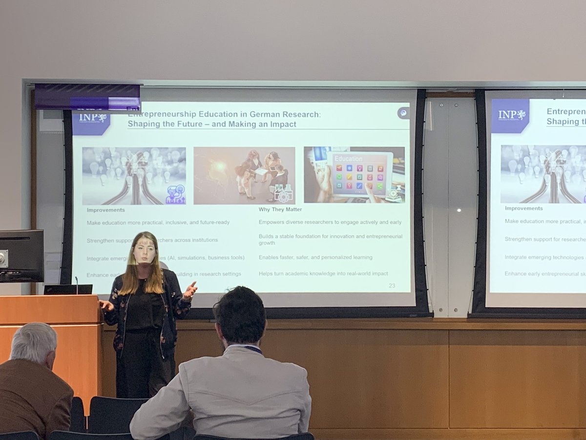 NYU_CUSP's tweet image. Dr. Klaus-Dieter Weltmann &amp;amp; Christina Geldschläger @INPGreifswald recently delivered CUSP seminars covering  innovation in plasma medicine &amp;amp; strategies for transforming research into real-word solutions. Thanks for the valuable insights! #Plasma #Entrepreneurship #CUSP