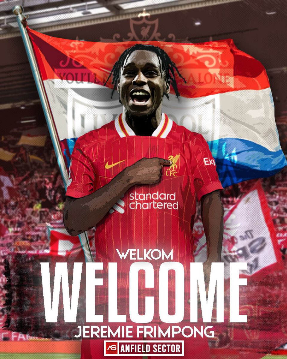 𝙊𝙁𝙁𝙄𝘾𝙄𝘼𝙇: Liverpool Football Club have completed the signing of Jeremie Frimpong from Bayer Leverkusen. ✍️🇳🇱

[<a href="/LFC/">Liverpool FC</a>]