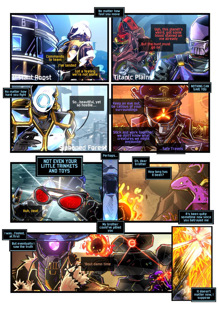 OF WORMS AND UKULELES.
A Risk of Rain Fancomic

College Finals Project

Please forgive the awful speech bubbles, i had to rush it 🦈

Page: 1-4

#riskofrain2 #riskofrain2fanart