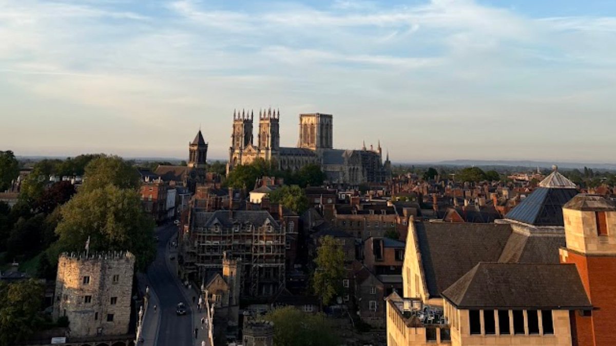 Look at this view! We are grateful to call York our home. Can you guess where in York this photo was taken?
 #York #Yorkshire #view
