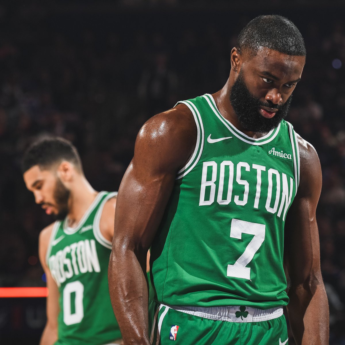 celtics's tweet image. Fire and ice 🔥❄️