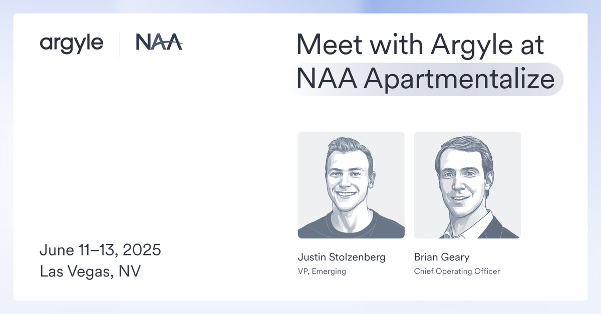 📍 Argyle is heading to #Apartmentalize in Las Vegas!

Find us at the nation’s premier event for rental housing pros. We’ll be sharing how Argyle powers smarter, faster tenant screening.

🔗 hubs.la/Q03pSxqw0

#TenantScreening #Argyle #Apartmentalize