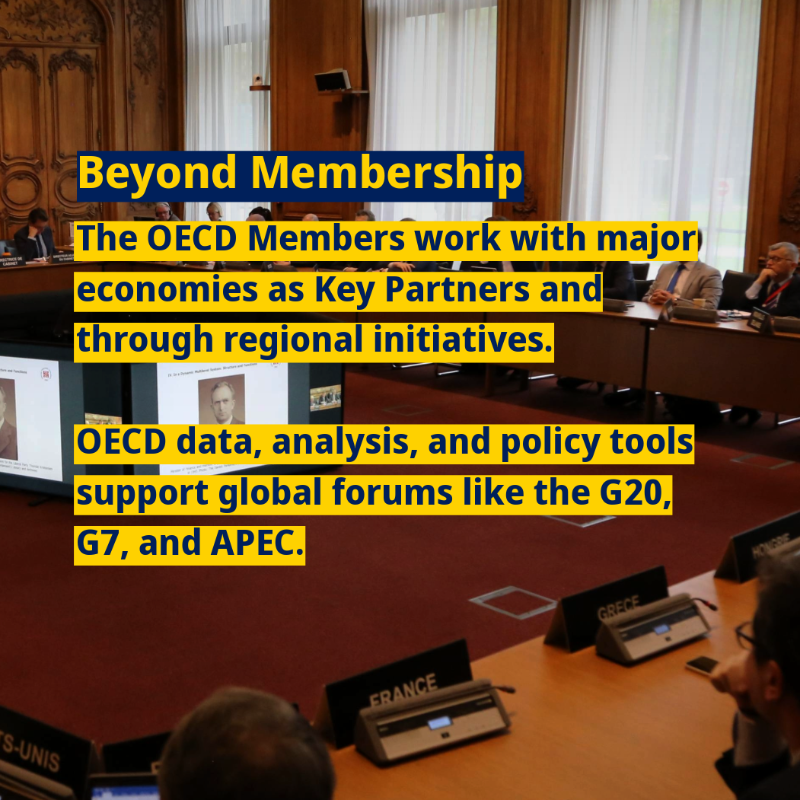 OECD's tweet photo. At the OECD, we share data, analysis and insights to help shape better economic policies for better lives worldwide—an effort central to the upcoming Ministerial Council Meeting on 3–4 June 2025 in Paris.