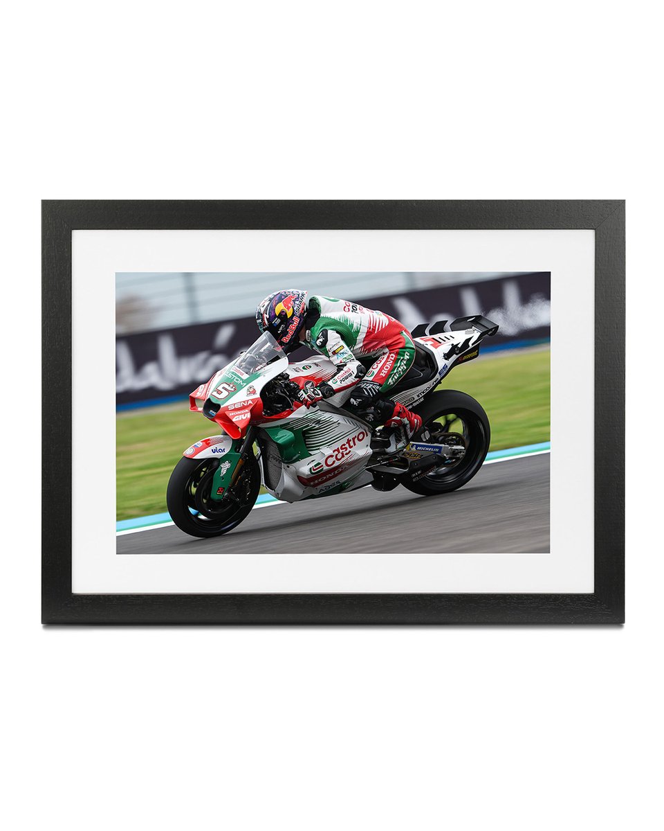 It's 'Print of the Week' time, where we highlight some of the prints from across our brands.⁣

Today we take a look at this print of Johann Zarco on the limit of adhesion at the Argentina GP. Purchase the print for yourself, available now on the MotoGP Authentics website.