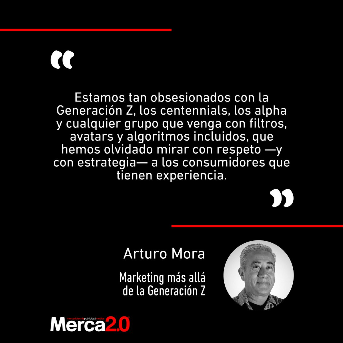 Se asume que los adultos mayores ya no consumen, cuando en realidad son quienes están en mejor posición para hacerlo. 
La vejez no significa renuncia. Significa redefinición. Y eso, en marketing, debería ser una mina de oro.

Continúa leyendo... zurl.co/eesPF