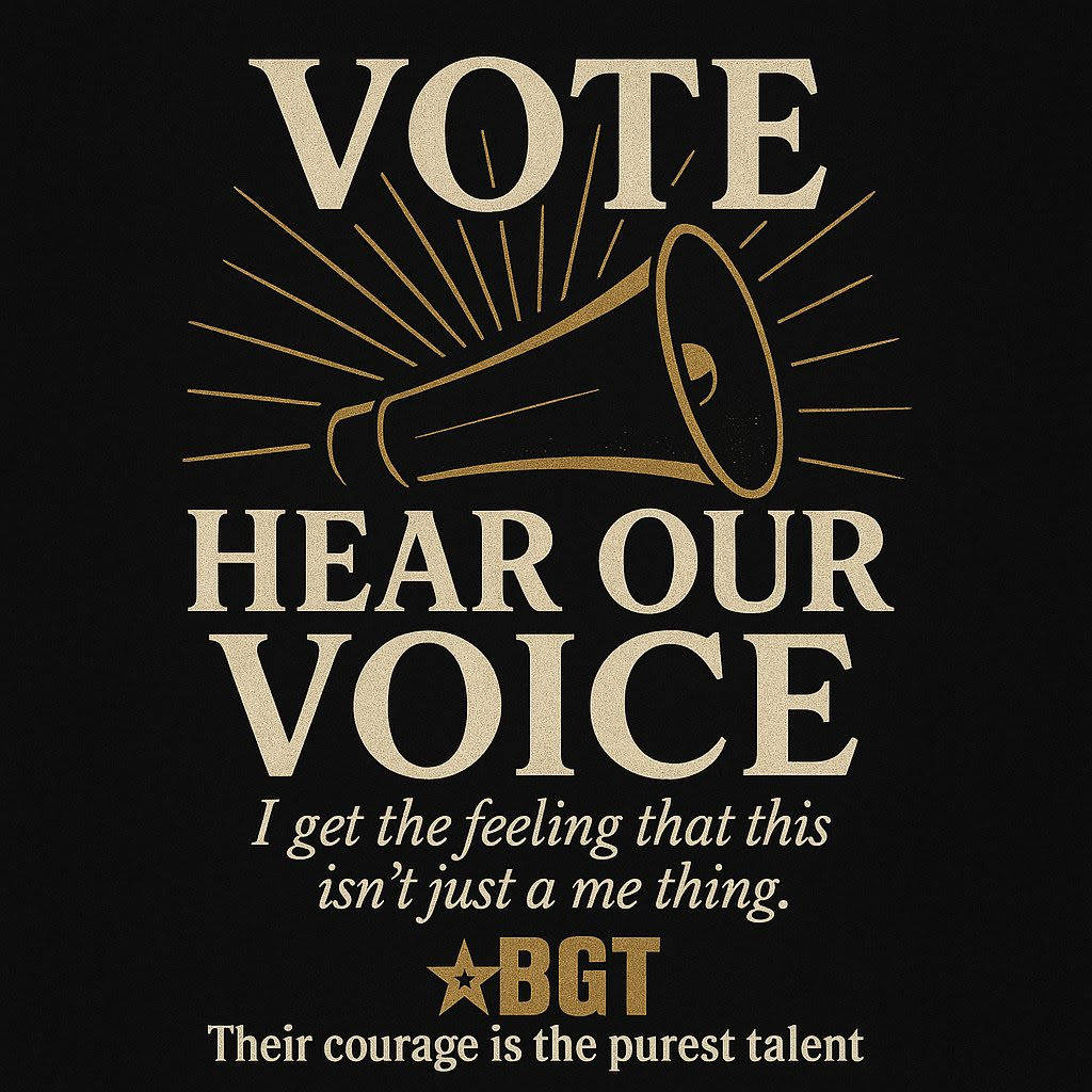 Monsieur Cholet (@stugoo17) on Twitter photo #PostOfficeScandal #VoteHearourVoice #BGT #BGTFinal #BritainsgotTalent #HumanRights
SATURDAY 7pm - Please Vote and Share
itv.com/terms/articles…
@itv <a href="/ITV/">ITV</a>X <a href="/WeAreSTV/">STV</a> <a href="/ElCShaikh/">El Shaikh</a> <a href="/TeatsVinegar/">Mark Wildblood</a> <a href="/HouseofCommons/">UK House of Commons</a> <a href="/liambyrnemp/">Liam Byrne MP</a> <a href="/CommonsBTC/">Business and Trade Committee</a> <a href="/gareththomasMP/">Gareth Thomas MP</a> <a href="/jreynoldsMP/">Jonathan Reynolds</a> <a href="/VarchasPatel/">Varchasanraj V Patel</a> #PostOfficeScandal #VoteHearourVoice #BGT #BGTFinal #BritainsgotTalent #HumanRights
SATURDAY 7pm - Please Vote and Share
itv.com/terms/articles…
@itv <a href="/ITV/">ITV</a>X <a href="/WeAreSTV/">STV</a> <a href="/ElCShaikh/">El Shaikh</a> <a href="/TeatsVinegar/">Mark Wildblood</a> <a href="/HouseofCommons/">UK House of Commons</a> <a href="/liambyrnemp/">Liam Byrne MP</a> <a href="/CommonsBTC/">Business and Trade Committee</a> <a href="/gareththomasMP/">Gareth Thomas MP</a> <a href="/jreynoldsMP/">Jonathan Reynolds</a> <a href="/VarchasPatel/">Varchasanraj V Patel</a>