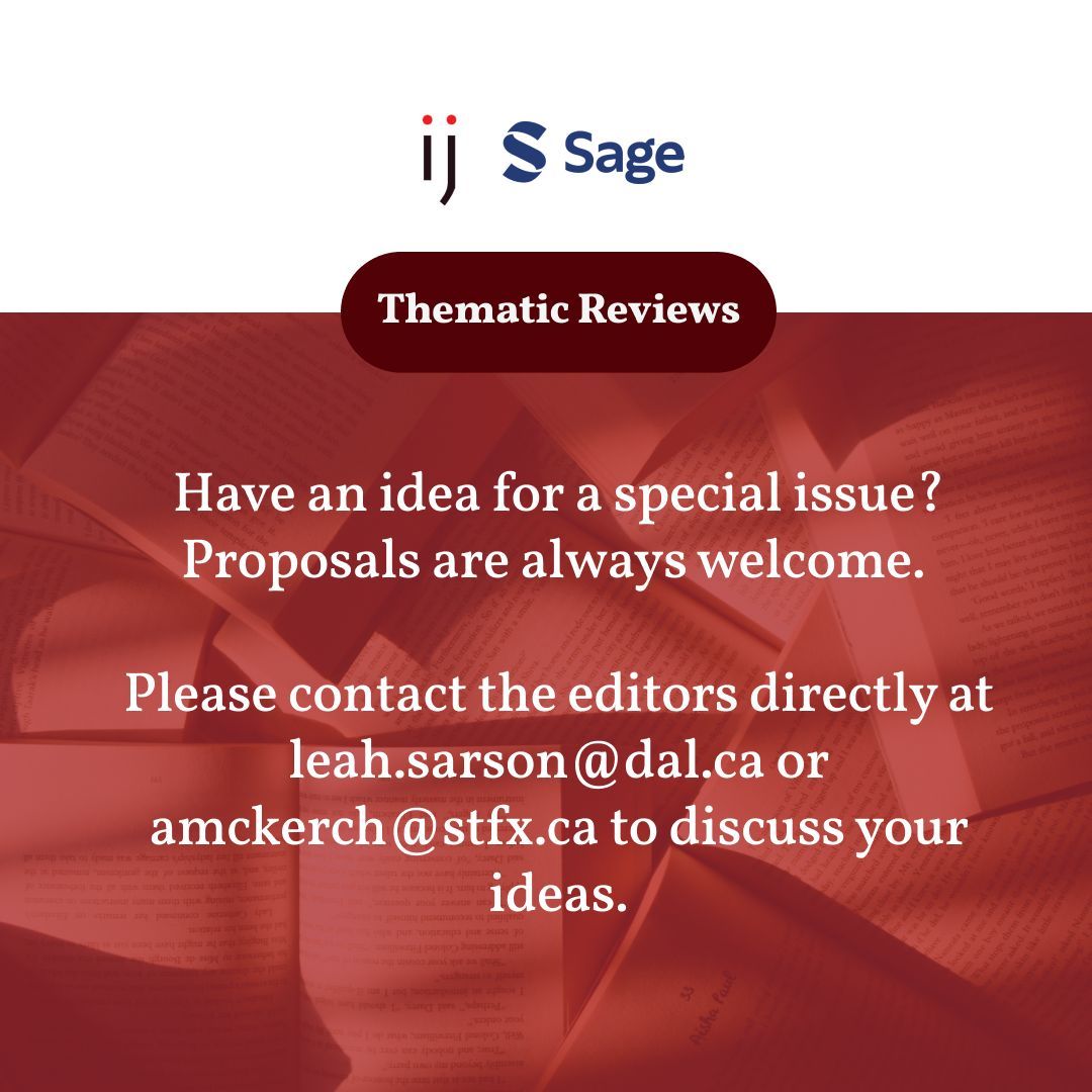 International Journal (@intl_journal) on Twitter photo International Journal invites proposals for thematic issues on urgent global policy challenges. Learn more: journals.sagepub.com/author-instruc… cc: @@asa_mckercher & <a href="/LeahSarson/">Dr. Leah Sarson</a> International Journal invites proposals for thematic issues on urgent global policy challenges. Learn more: journals.sagepub.com/author-instruc… cc: @@asa_mckercher & <a href="/LeahSarson/">Dr. Leah Sarson</a>