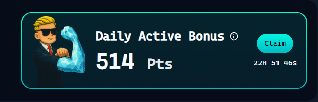 web30xplorer's tweet photo. How To Earn Virgen Points on Virtuals?

1. Get some $VIRTUAL
2. Buy Agent Token with $VIRTUAL (Swap using $VIRTUAL earn points)
3. Stake Agent Token
4. Wait next day to claim diamond hand bonus points!

Start here
🔗: https://t.co/UQ6di2Tmsr https://t.co/1seb8Hnp96