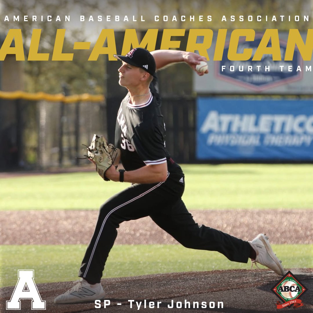 Alma College Scots (@almascots) on Twitter photo ππ'π¬ π¬ππ’π₯π₯ π§π¨π ππ¨π§π. π³οΈπ
Tyler Johnson adds another All-American accolade to his storied career as he is named to the fourth team by the American Baseball Coaches Association! TJ was also honored with First Team All-Region by the ABCA earlier in the week as well! ππ'π¬ π¬ππ’π₯π₯ π§π¨π ππ¨π§π. π³οΈπ
Tyler Johnson adds another All-American accolade to his storied career as he is named to the fourth team by the American Baseball Coaches Association! TJ was also honored with First Team All-Region by the ABCA earlier in the week as well!