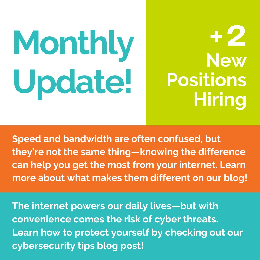 🌸 May is in full bloom, and so are the updates at UTOPIA Fiber! 🚀 From exciting new job openings to fresh blog content and the latest happenings in our network, we’ve got everything you need to stay in the loop.

👉 Check out what’s new: utopiafiber.com/utopia-fiber-m…