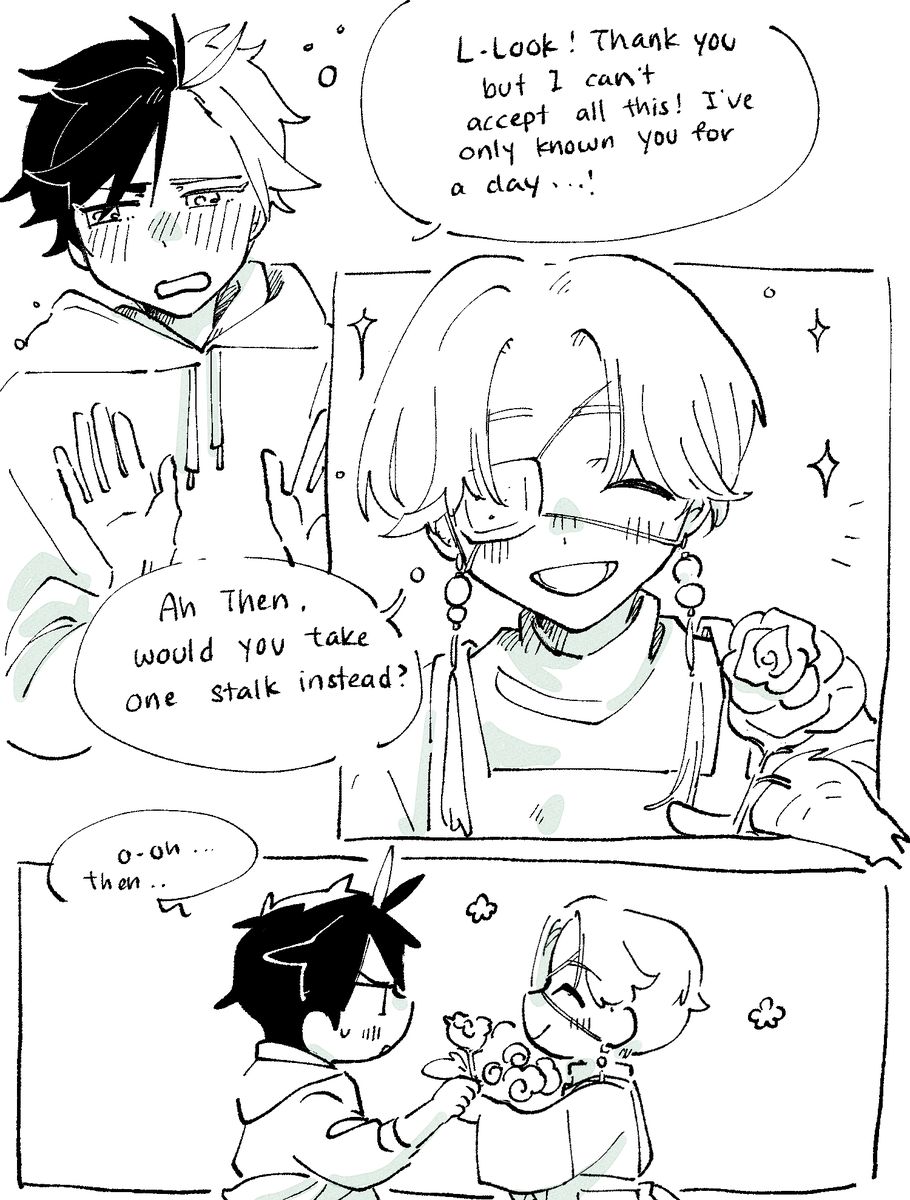 @suosakuweek Day 6: Alternate Universe (1/2)       

#suosaku  #すおさく 🫖 🌸  #suosakuweek2025 