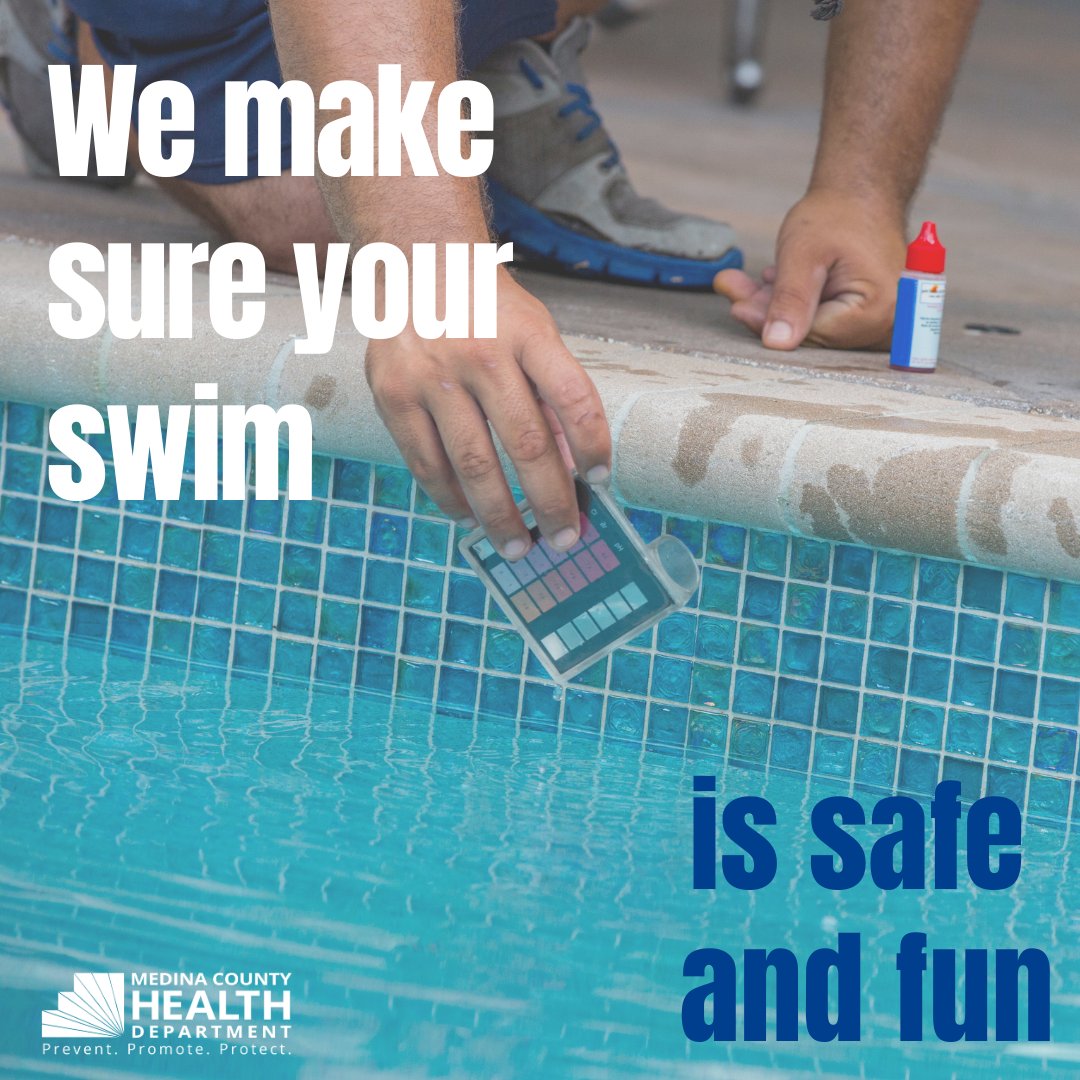 Now that it is pool season, it'll be time to get into the water on those hot days. We test public pools and splash pads to make sure you are safe when having fun in the sun😎🏊