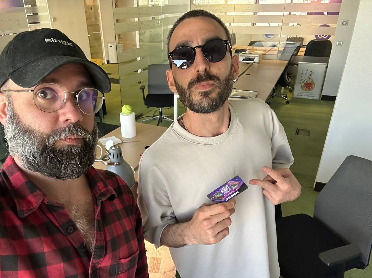serc (@serc1n) on Twitter photo Spending my first day in Lisbon ofc with <a href="/Web3District_/">Web3 District</a>
One of the most hardworking guy. Some cool things coming soon👀 Spending my first day in Lisbon ofc with <a href="/Web3District_/">Web3 District</a>
One of the most hardworking guy. Some cool things coming soon👀