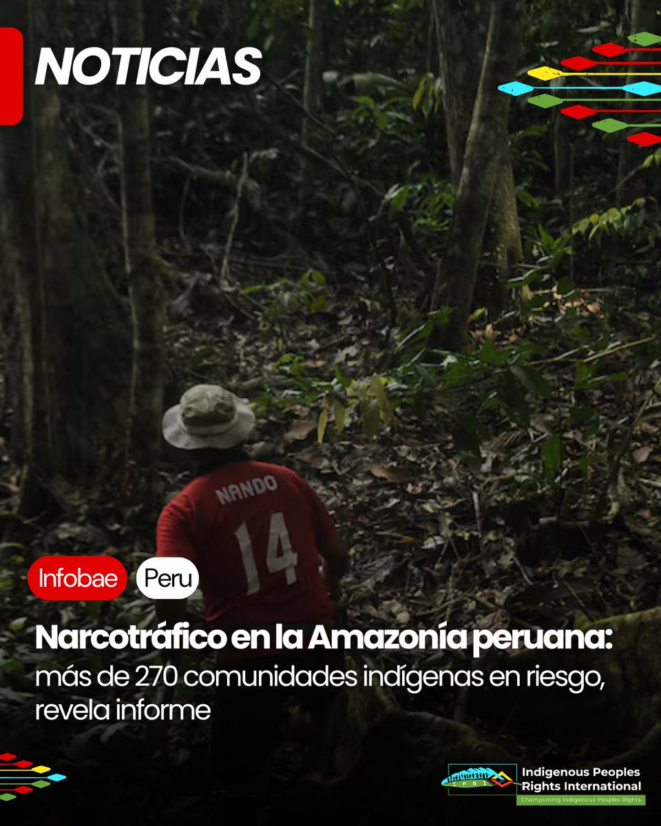 📣 Los pueblos indígenas exigen:
🔸 Protección territorial
🔸 Justicia para los defensores y rendición de cuentas por la negligencia del Estado

Más información: tinyurl.com/yz5uybar
Crédito de la foto: Hugo Alejos/Convoca
<a href="/infobae/">infobae</a>