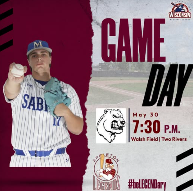 AppletonLegends's tweet image. GAME DAY

🆚 Two Rivers Polar Bears
🕣 7:30 PM
🏟️ Walsh Field, Two Rivers WI

#beLEGENDary