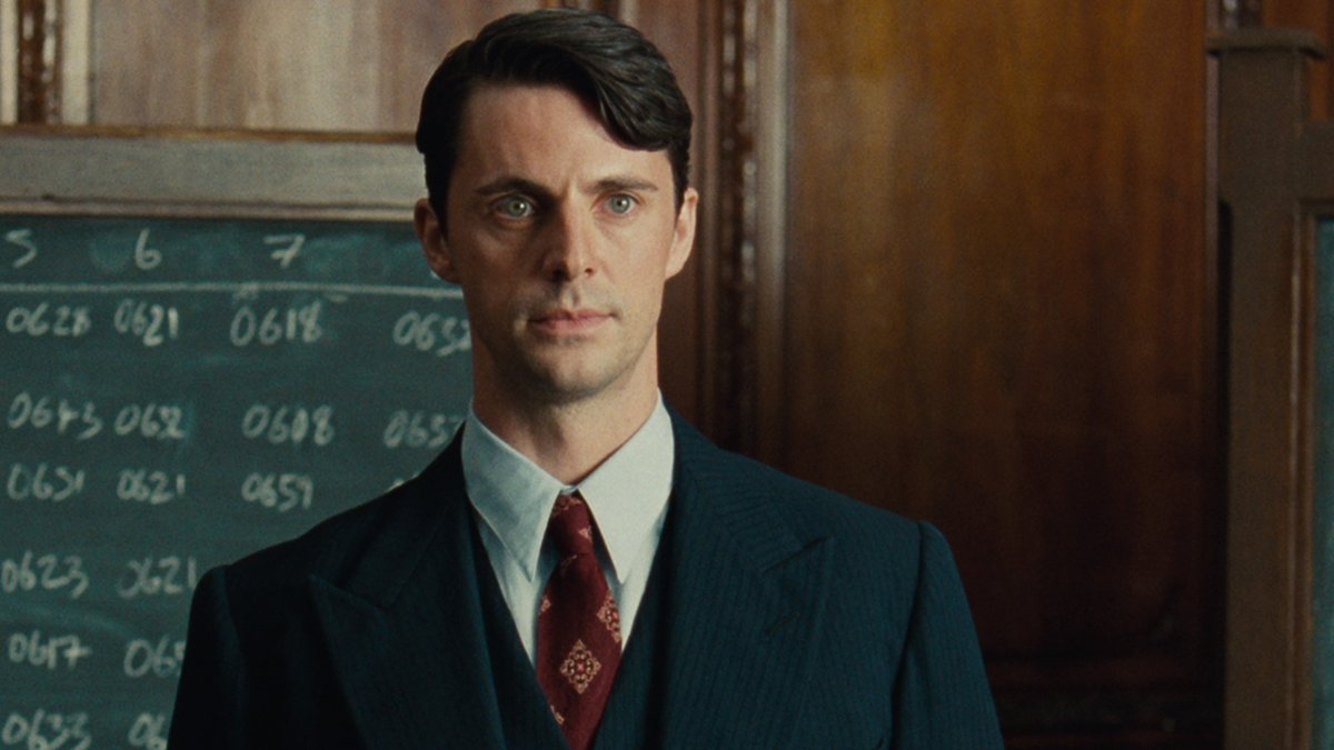 NetflixUK's tweet image. Matthew Goode with a beard is doing something to us.