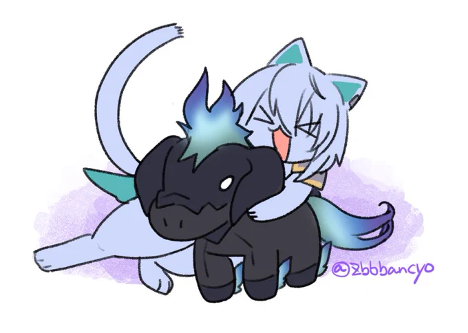 グラブル 使徒周辺猫化 グリームニルとスレイプニルぬい