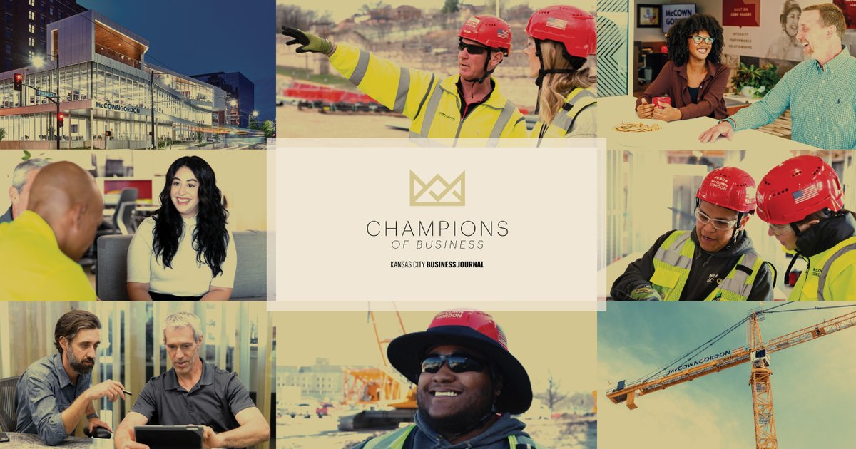 We're honored to be named a 2025 Champion of Business by the Kansas City Business Journal! This award celebrates companies that demonstrate steady financial performance, authenticity, positive contributions to the community, and dedication to ongoing growth.