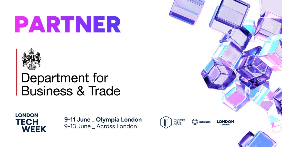 London Tech Week (@ldntechweek) on Twitter photo Thrilled to announce <a href="/biztradegovuk/">Department for Business and Trade</a> as the proud leader of the UK National Pavilion at #LondonTechWeek 2025 🌎
Don’t miss them at stand 465.
9-11 June _ Olympia London
🎟️ Secure your pass: spr.ly/6012NfXuM
#LTW Thrilled to announce <a href="/biztradegovuk/">Department for Business and Trade</a> as the proud leader of the UK National Pavilion at #LondonTechWeek 2025 🌎
Don’t miss them at stand 465.
9-11 June _ Olympia London
🎟️ Secure your pass: spr.ly/6012NfXuM
#LTW