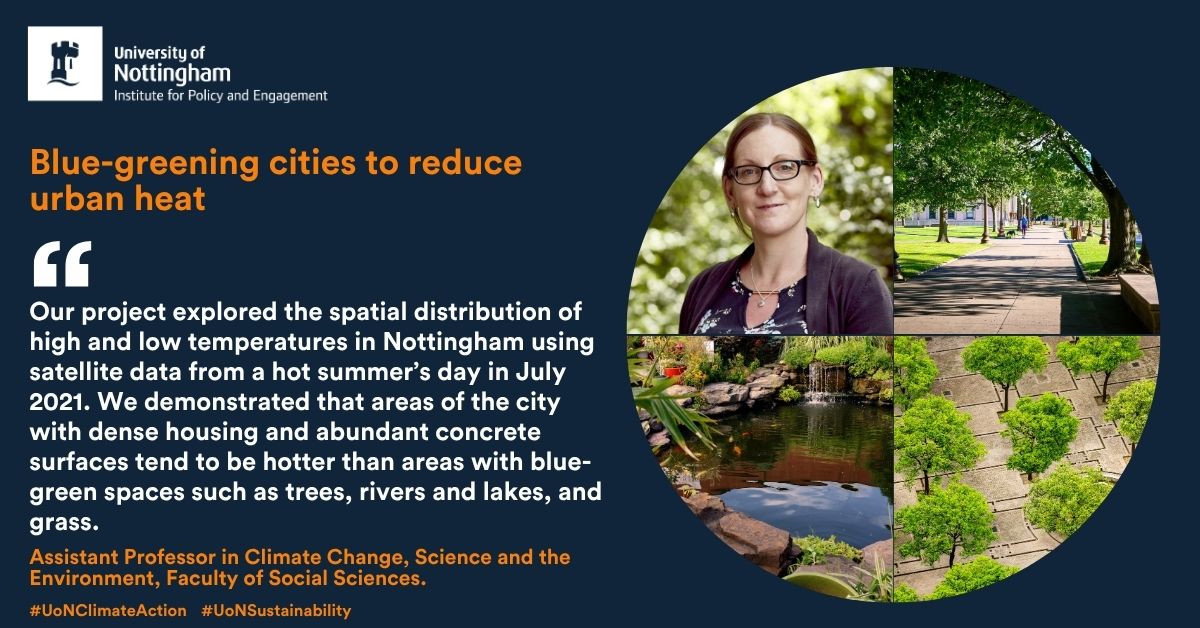 Nottingham Institute for Policy and Engagement (@uon_institute) on Twitter photo At the University of Nottingham, researchers are actively studying how heatwaves impact Nottingham and similar urban areas, working to develop solutions that protect communities and build resilience in a warming world.
Read more for #WorldEnvironmentDay: mediaspace.nottingham.ac.uk/media/t/1_jj5f⦠At the University of Nottingham, researchers are actively studying how heatwaves impact Nottingham and similar urban areas, working to develop solutions that protect communities and build resilience in a warming world.
Read more for #WorldEnvironmentDay: mediaspace.nottingham.ac.uk/media/t/1_jj5fā¦
