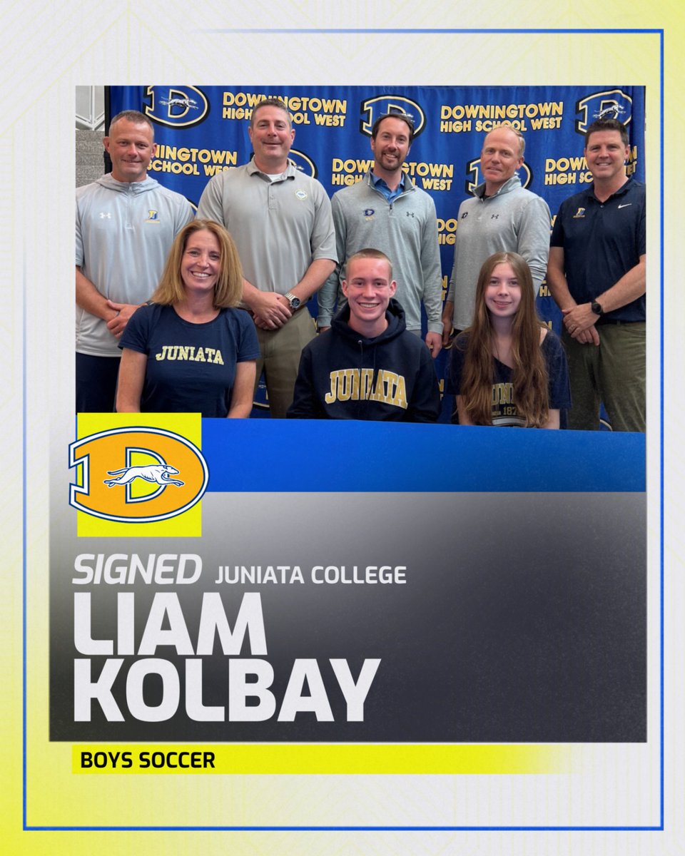 Congratulations Liam!  GO DO GREAT THINGS! @dasd_athletics