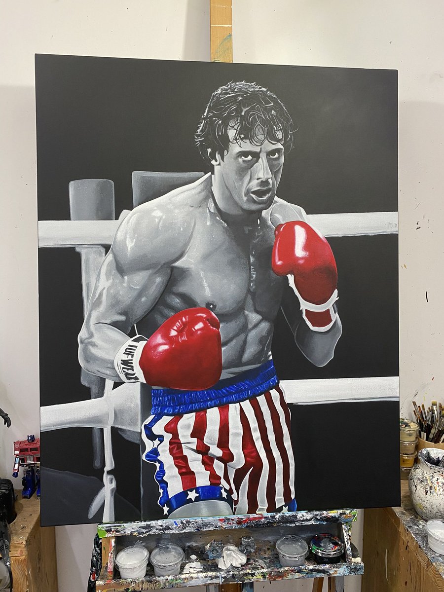‘Ain’t So Bad’ 

48x36 inch original acrylic painting.

25% OFF for TODAY ONLY.

Use code - BIG25

rossbainesart.com/category/origi…

#artforsale