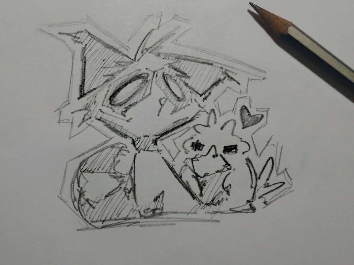 I cant remember last time I drew anything on paper, felt nostalgic