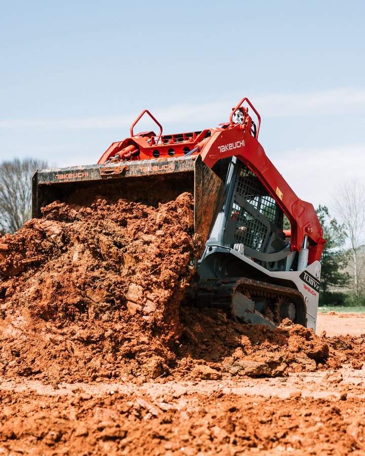 The centerpiece of the toughest line of track loaders in the industry. With it's compact design and vertical lift path, the TL10V2 is the perfect tool for any task.

#TakeuchiUS #TheMarkofToughness