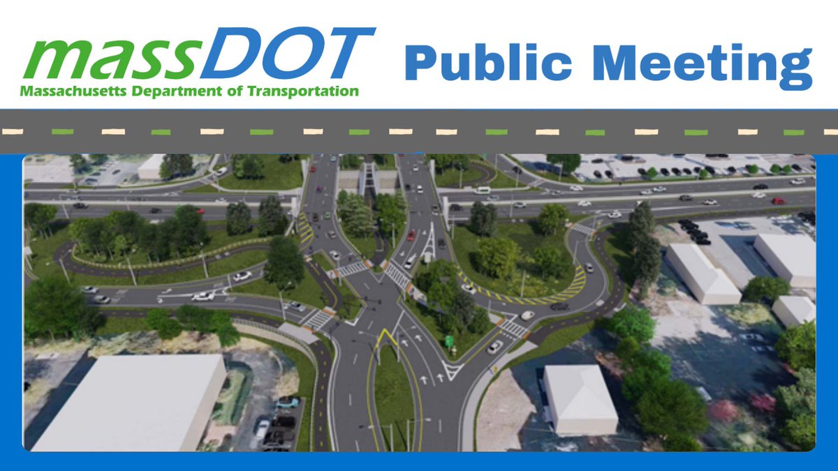 On 6/4, at 6:30PM, #MassDOT will hold an in-person public information meeting for the Route 27 and Route 9 Bridge Replacement and Interchange Improvements in Natick.

📍 Location: Wilson Middle School
22 Rutledge Road, Natick

ℹ️mass.gov/event/natick-r…